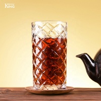 Verres à boire hauts 7366HB, sans plomb, cristal transparent, pour boissons, eau, jus, bar, cocktails, bière, verres highball, lot de 4