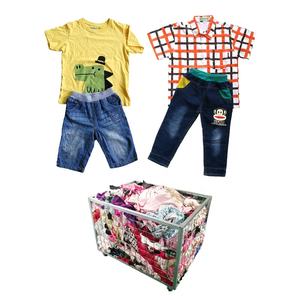 Cotone ragazze bambini balla abbigliamento estivo per bambini giappone regno unito tutta la vendita badata neonata vestiti usati Balo - Product Image 1