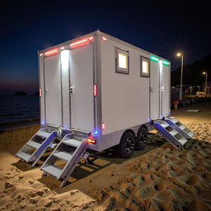 Vente à faible coût Chine Salle de <span class=keywords><strong>bain</strong></span> publique Parc Toilettes Wc Camp Mobile Extérieur Portable Toilette Remorque - Product Image 1