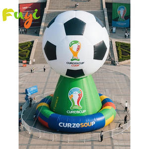 カスタム屋外広告巨大インフレータブルサッカーイベントインフレータブルサッカープロモーションデジタル印刷3年保証 - Product Image 1
