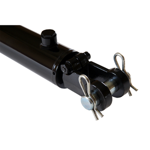 กระบอกไฮดรอลิกสีดำแบบยึดติดท้าย สำหรับงานหนัก ใช้ยกของและอุปกรณ์ - Product Image 2