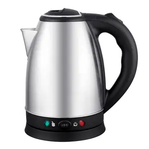 Elegant Black color Plastic Material Two Layer Keep Warm kettle Innser Stainless Steel Electrical Tea Kettle and Parts