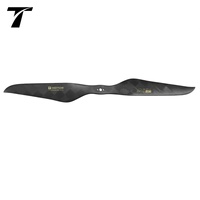 Hélice en fibre de carbone T-MOTOR NS24x7.2 de 24 pouces, poussée de 13 kg, 37 g, 2 pales CW CCW, trou de 10 mm pour drone multirotor à levage lourd