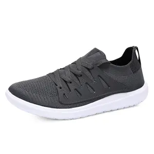 Rahat yürüyüş ayakkabısı Fitness salonu ayakkabı sıfır damla Sneakers Crosstrainer ergonomik ayakkabı geniş Fit
