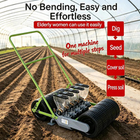 Semoir domestique léger et facile à utiliser, sans besoin de s'accroupir, pour économiser l'effort, idéal pour les personnes âgées, pour la plantation de légumes dans le jardin à domicile.