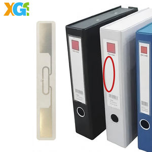 UHF <span class=keywords><strong>RFID</strong></span> 오피스 파일 추적 라벨 미니 태그 자체 접착 장거리 패시브 U CODE 9 파일 문서 보관 용 - Product Image 1