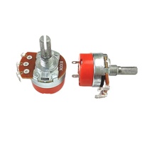 Fanrui B300K Dimming Potentiometer with Rotary Switch 24mm (Metals & Plastics -20~+70) for Electronic Appliances
