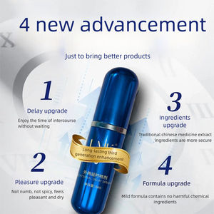 Herbal Delay Spray para hombres <span class=keywords><strong>Extra</strong></span> Strength-Fórmula de extracto de plantas naturales para una intimidad prolongada, resistencia mejorada y rendimiento - Product Image 3