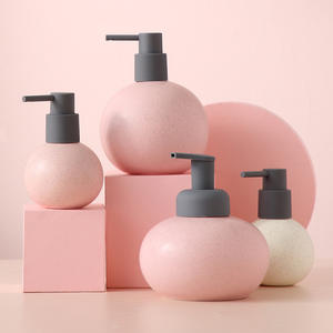 Distributeur de lotion en mousse, flacon vide à presser, forme boule/cercle, petits/grands modèles, pour shampoing, gel douche, désinfectant pour les mains en hôtel - Product Image 2