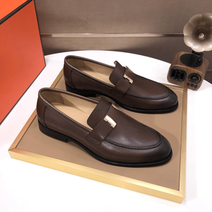 Zapatos Oxford de Piel de Vacuno de Grano Entero/Tela, Suela de Goma, Entresuela de Goma Espumada/Látex, Para Todas las Temporadas - Product Image 3