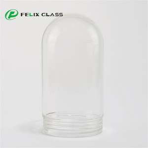 Pantalla de cristal para lámpara colgante, hecha a mano, ecológica, transparente, moderna, duradera, de tamaño personalizado, para iluminación interior del hogar. - Product Image 2