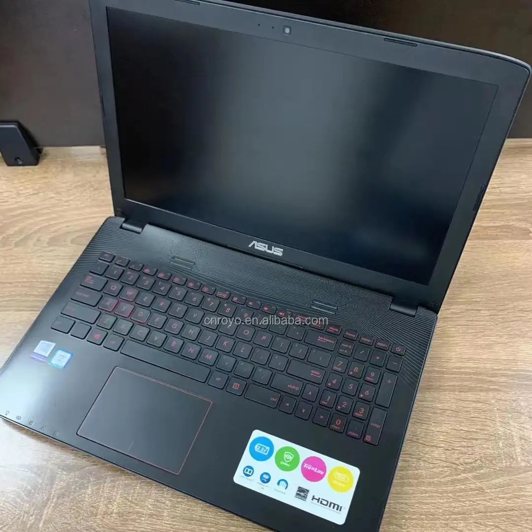 Grosir Laptop ASUS 15.6 Inci 2nd Hand Digunakan I7 500GB HDD SSD Laptop Diperbarui Notebook GTX untuk Gaming Bisnis Komputer Pc