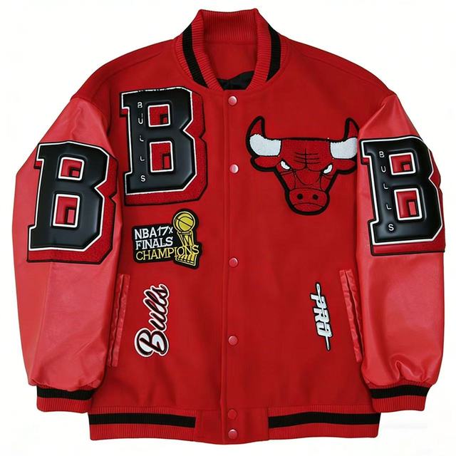 Men's Jacket Fashion New 2026 Outdoor Motorcycle Rider Motorcycle American Street Racing Red Basketball Sports Top