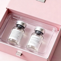 Boîtes d'emballage personnalisées de luxe pour peptides, étuis rigides haut de gamme pour flacons de capsules de 3 ml et 5 ml