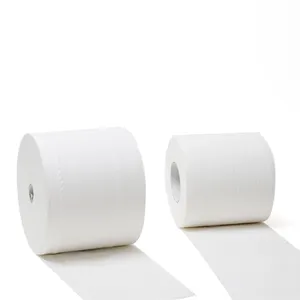 Kertas Toilet untuk menjual grosir Mill In Square datar paket menarik gulungan cetak kustom tanpa potongan