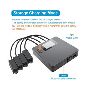 Chargeur LCD simultané, stockage, mini 5 4 3 Pro, batterie rapide, multi-parallèle, 6 1, hub d'affichage, accessoires de drone - Product Image 4
