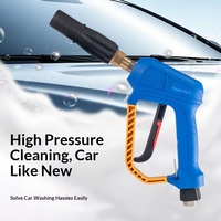 Pistolet à mousse en plastique PA pour station de lavage automatique 24H, pulvérisateur de mousse haute pression avec connecteur en laiton