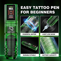Stylo de tatouage sans fil en gros, grande quantité, batterie intégrée 1600 mAh, léger et portable, idéal pour les débutants et les créateurs de tatouages