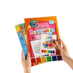 Custom Printing Mess Free Magic Water Coloring Book For Kids Drawing