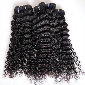 Capelli Ricci Non Trattati 30 Pollici Ciocche Ricce Naturali Nere Magic Curl Bundle Capelli Umani Indiani Grezzi - Product Image 3