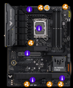 Thương hiệu mới tuf chơi game z790 cộng với wifi Máy tính để bàn Bo mạch chủ Hỗ trợ 13 thế hệ <span class=keywords><strong>CPU</strong></span> i5 13400 13600kf Z - Product Image 3