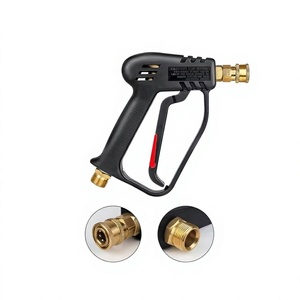 Pistola de Agua a Presión Ajustable de Latón M22 14 para Lavado de Autos y Limpieza del Hogar - Product Image 4