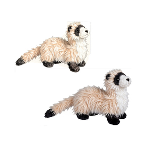 Peluche réaliste de frette, jouet en peluche de frette sauvage, poupée douce, qualité supérieure, cadeaux promotionnels d'usine certifiée ISO - Product Image 2