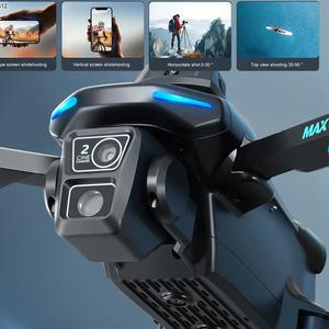 Dual máy ảnh trên không Quadcopter ứng dụng điều khiển 2.4G FPV WIFI bay không người lái gấp dòng chảy quang học không chổi than RC có thể gập lại 4k Máy ảnh bay không người lái - Product Image 3