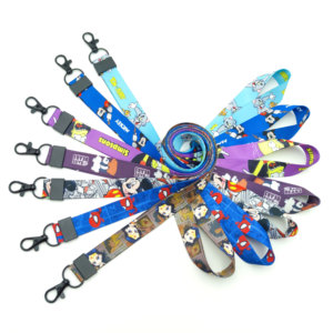 Luxury Custom Full-Color Printed <b>Polyester</b> <b>Lanyard</b> with Personalized Logo Neck Strap - Product Image 1