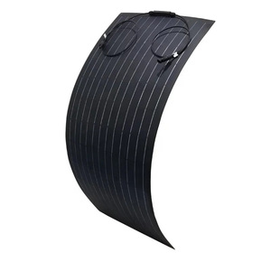 Linh hoạt Bảng điều khiển năng lượng mặt trời 300W 200W 100W Tấm pin mặt trời 18V 24V 36V etfe năng lượng mặt trời mỏng phim Đen Tấm pin mặt trời cho lợp bán - Product Image 2