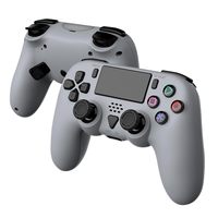 Manette sans fil de jeu professionnelle ergonomique multifonction à double vibration pour PS5