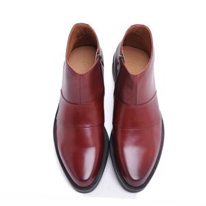 Botas Chelsea de Cuero para Hombre, Estilo Inglés, con Grabado, de Piel Vacuna, para Vestimenta Formal de Negocios - Product Image 2