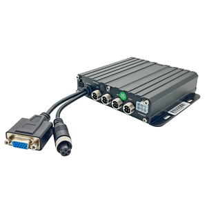 MR9504EC H.265 1080P AHD sistema CCTV TN schermo TFT per camion Bus 4 canali Dash Cam Mobile <span class=keywords><strong>DVR</strong></span> 4G GPS WIFI ADAS BSD DMS opzionale - Product Image 3