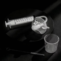 Seringue de 10 ml en silicone pour médicaments pour bébé, sucette, ensemble d'alimentation pour bébé