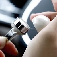 Diffuseur de parfum de luxe en alliage pour grille d'aération, rechargeable, personnalisé, pour voiture, en bois et métal, parfum unique