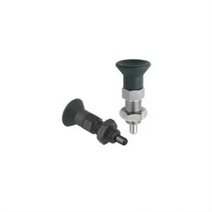 Goupille de blocage rétractable personnalisée à ressort en acier inoxydable zingué avec index de came - Product Image 1
