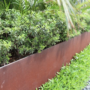 Grand <span class=keywords><strong>pot</strong></span> de jardin extérieur écologique <span class=keywords><strong>Pot</strong></span> en métal moderne en acier corten avec revêtement de <span class=keywords><strong>taille</strong></span> personnalisée pour une utilisation au sol - Product Image 4