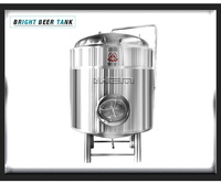 Réservoirs de fermentation SUS304 5000L 3000L PLC 2000L-4000L, équipement de stockage pour kombucha et bière, refroidissement par enveloppe, haute productivité