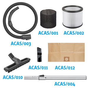 Juego de Accesorios para Aspiradora Fervi de 60L, con Cable, Eléctrico, de Plástico, Herramientas para Taller - Product Image 1