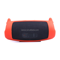 Prix usine housse en silicone pour J BL Charge 5 haut-parleur Portable voyage souple étanche en caoutchouc étuis de transport avec sangle