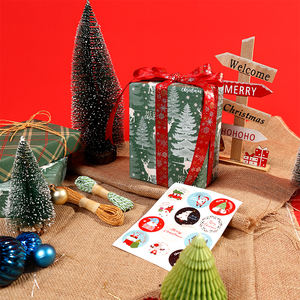 Factory Wholesale 80g Birthday Custom Luxury 43cm X 3m Metallic <b>Paper</b> Roll <b>Wrapping</b> <b>Paper</b> for Packaging - Product Image 6