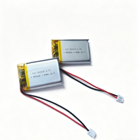 Spesifikasi 502535 3.7V 400mAh Baterai Ultra-tipis Semi-solid State LiNiMnCoO2 500 Siklus 32g untuk Perangkat Elektronik Kecil