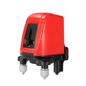 Лазерный самовыравнивающий Мини Портативный Красный 3d 360 лазерный уровень измеритель расстояния точечный перекрестный лазер
