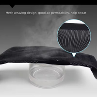 Genouillères en gel avec logo personnalisé, stabilisateurs latéraux en silicone, genouillères élastiques tricotées pour soulager la douleur lors des activités sportives légères