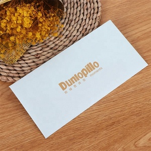 ซองบัตรกำนัลสำหรับบัตรอวยพรเป็นมิตรต่อสิ่งแวดล้อมและรีไซเคิลโลโก้ฟอยล์สีทองแบบกำหนดเอง - Product Image 5