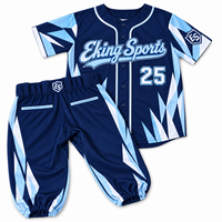 Ensemble de shorts et de chemises de baseball personnalisés OEM, couleur marron, avec des patchs appliqués avec le nom de l'équipe ou du club, design en sergé, uniforme de baseball, vêtements de sport