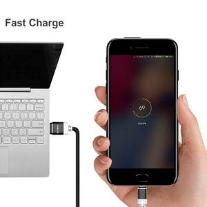 สายชาร์จ USB ของผู้ผลิต สายเคเบิลหุ้มโลหะ TPU แบบ Micro Type C สำหรับโทรศัพท์และ iPad - Product Image 5