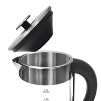 Thermos intelligent Tuya Wifi avec contrôle de la température, isolation, application de contrôle à distance, chauffe-eau, carafe électrique intelligente en verre pour faire bouillir de l'eau