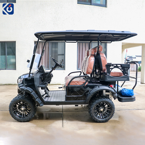 Voiturette de <span class=keywords><strong>golf</strong></span> électrique 4 places CAMP, batterie lithium 72V, véhicule de tourisme pour hôtel, complexe hôtelier, club de <span class=keywords><strong>golf</strong></span> et navette communautaire - Product Image 3