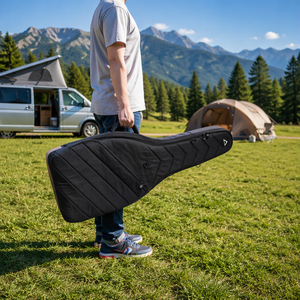 Bolsa de guitarra de instrumento musical de nailon de alta calidad con función de pastilla - Product Image 3